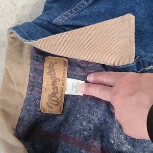 Wrangler insulated denim jacket